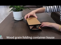 Camera prefabbricata del contenitore dell'ufficio prefabbricato modulare pieghevole