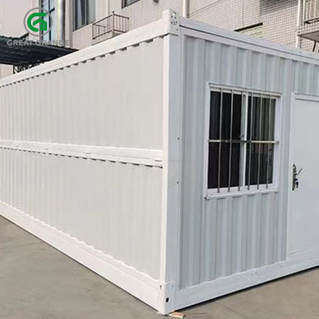Parete ondulato Prefabbricato Contenitore pieghevole Casa Isolamento termico Lana di roccia Dormitorio