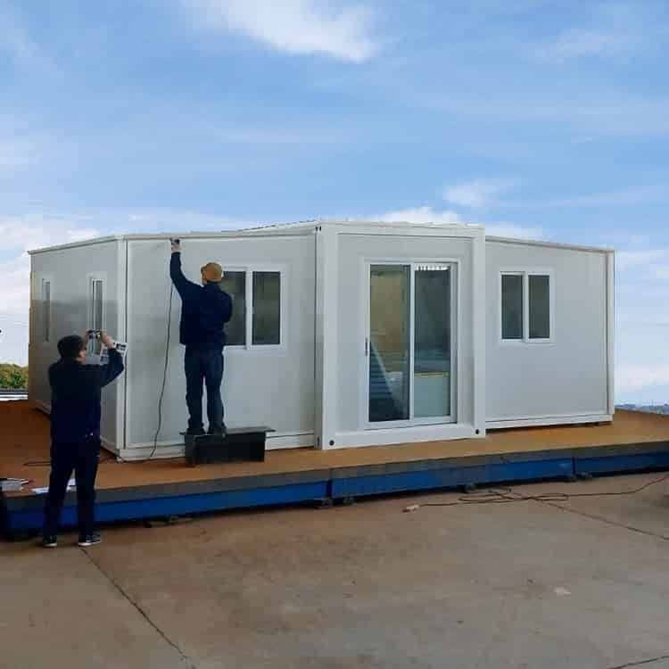 ODM Innovativa Casa Prefabbricata Espandibile Efficiente Alta 2,46 ~ 2,59m Altezza interna