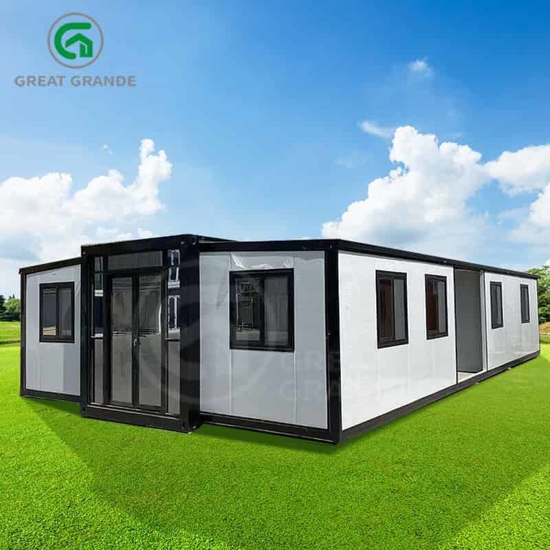 Case modulari espandibili da 20 piedi Produttore Construzione robusta abitazione fuori rete Installazione rapida