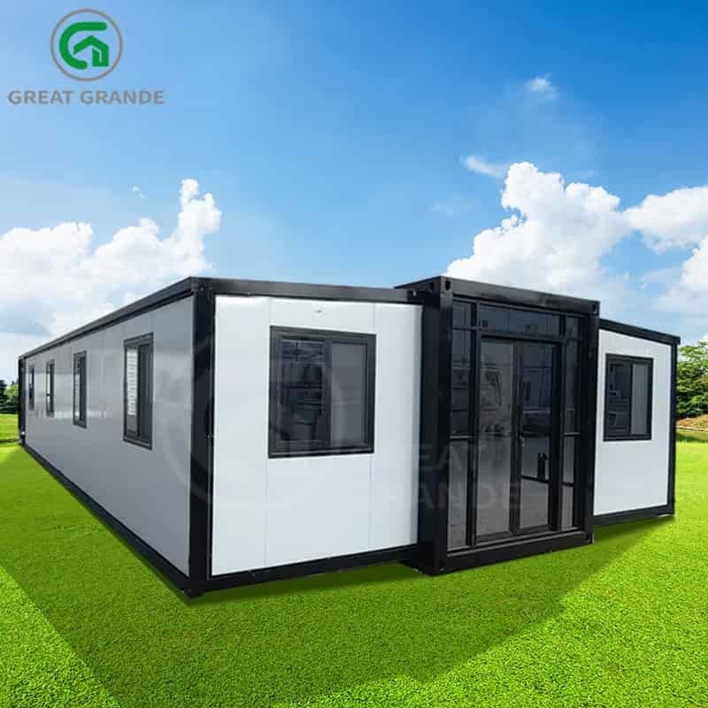 Case modulari espandibili da 20 piedi Produttore Construzione robusta abitazione fuori rete Installazione rapida