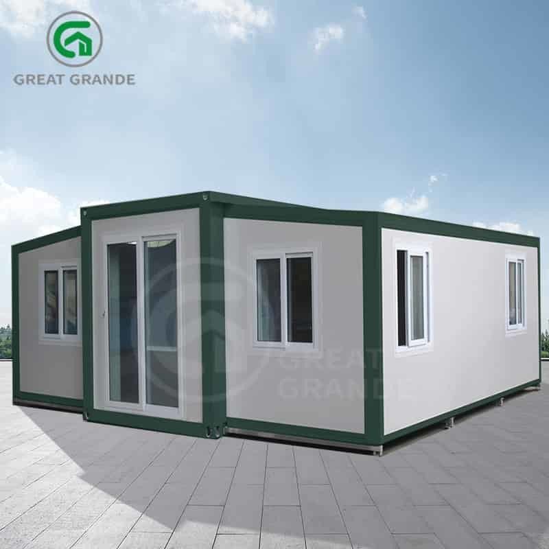 Case modulari espandibili da 20 piedi Produttore Construzione robusta abitazione fuori rete Installazione rapida