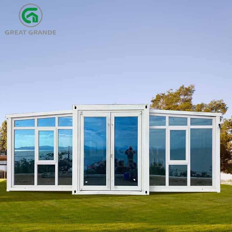 Case modulari espandibili da 20 piedi Produttore Construzione robusta abitazione fuori rete Installazione rapida