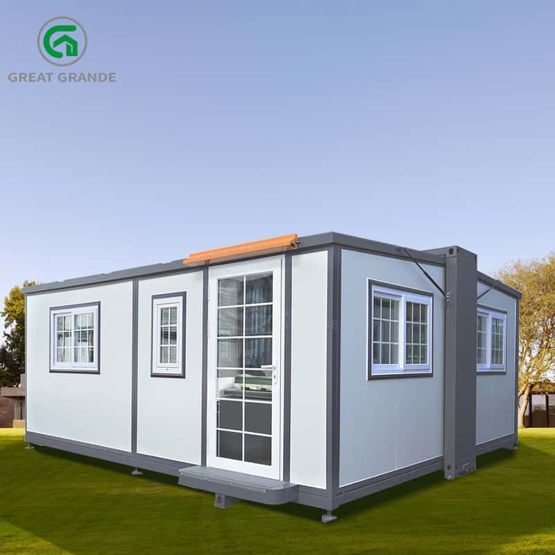 20ft casa espandibile produttore contenitore facile da spostare tre in una varietà di colori