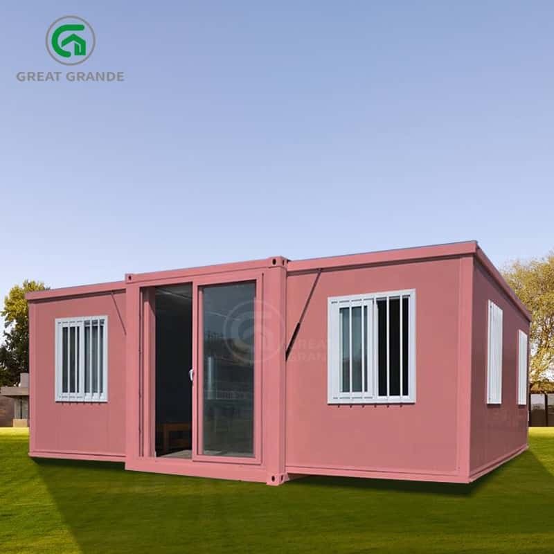 20ft portabile espandibile case comodità comfort telaio in acciaio galvanizzato pannelli compositi