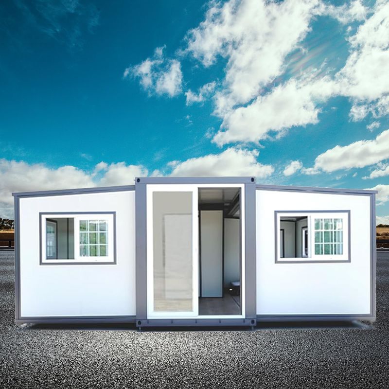 20FT Casa Prefabbricata Portatile Produttore Case prefabbricate EPS pannelli sandwich pavimento cuoio