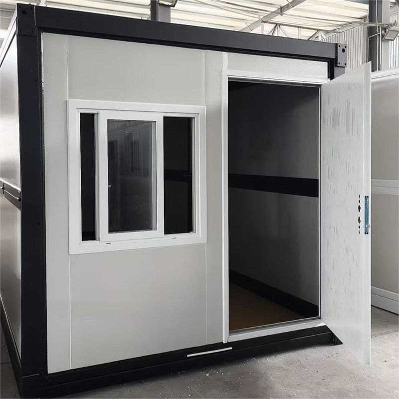 20ft Fold Out Container House Produttore Tubi quadrati Acciaio galvanizzato Installazione rapida