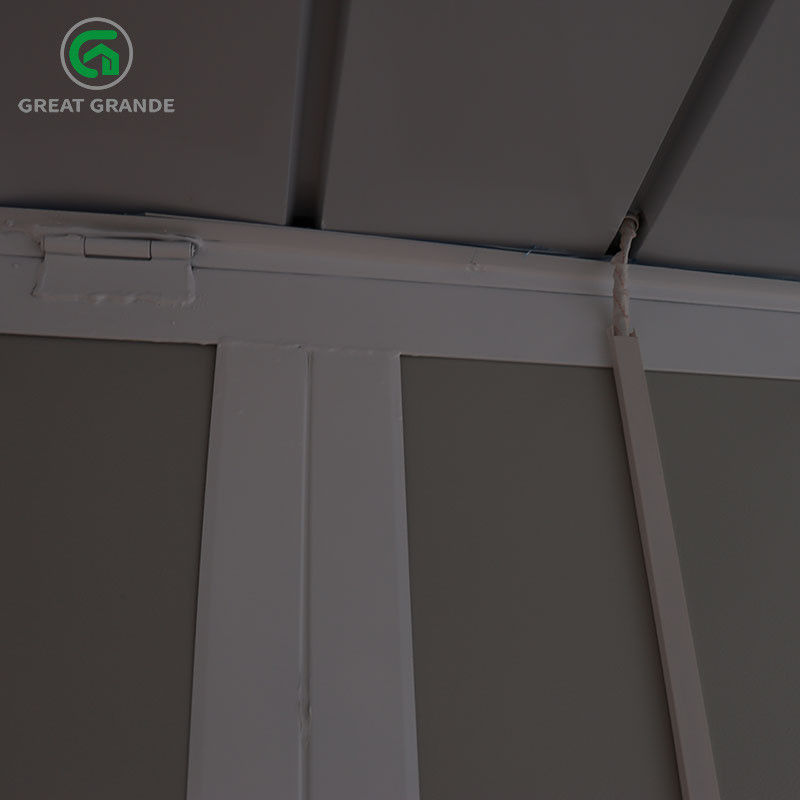 Porta di sicurezza in acciaio contenitore pieghevole Casa con tetto 60kg/m3 Isolamento Lana di roccia Lana