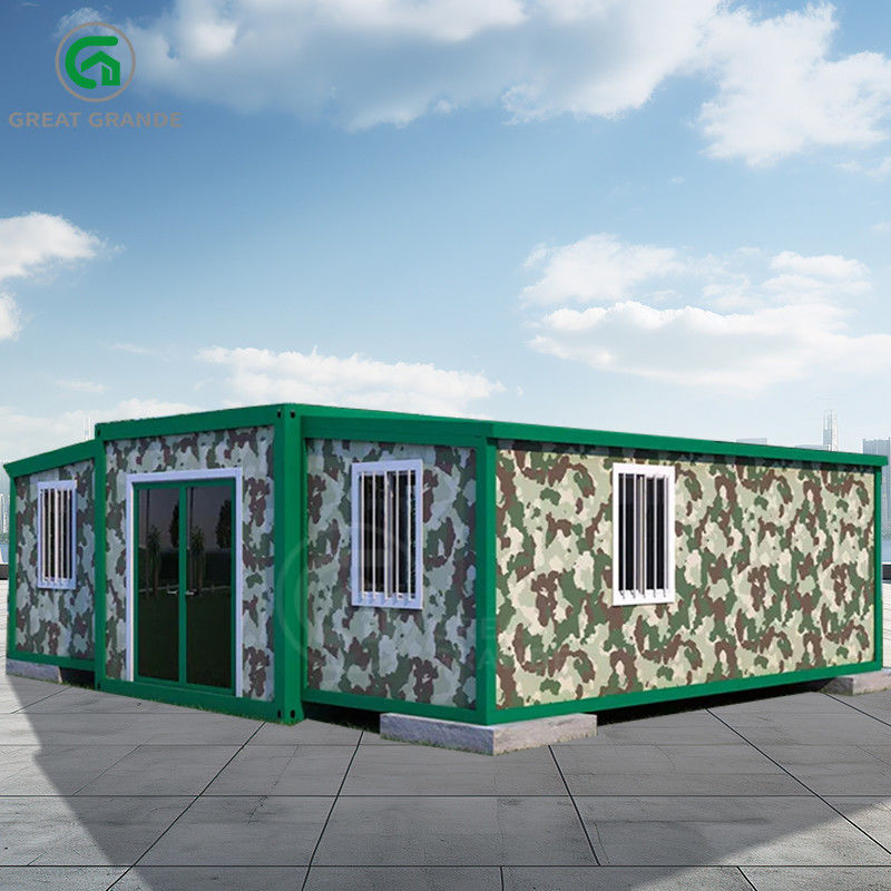 Casa prefabbricata espandibile con tetto laterale T50 Eps Altezza esterna 2,86m Legno o personalizzazione