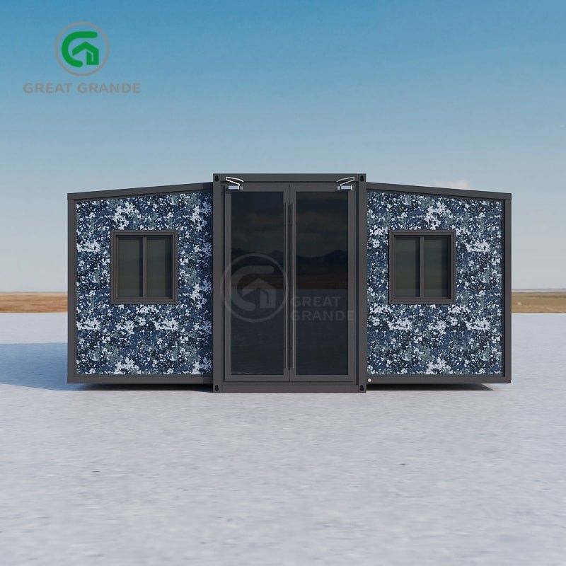 1.0 KN/M2 Carico Customized Container Expandable Houses Pavimento di accesso elevato con telaio in acciaio galvanizzato