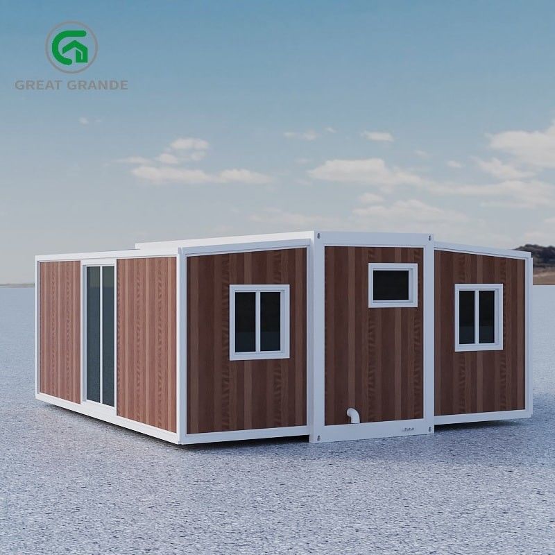 Casa prefabbricata espandibile contemporanea 2.0kN/m2 Terra Live Load Aluminium Alloy Sliding Window