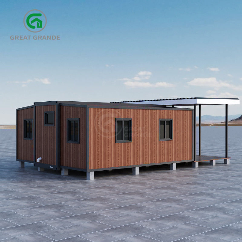 Casa prefabbricata espandibile resistente alle intemperie Valore R 2,95K.m/W Trasporto conveniente