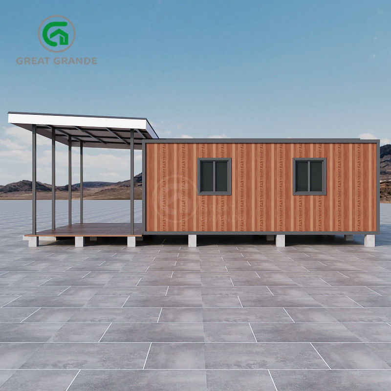 Casa prefabbricata espandibile resistente alle intemperie Valore R 2,95K.m/W Trasporto conveniente