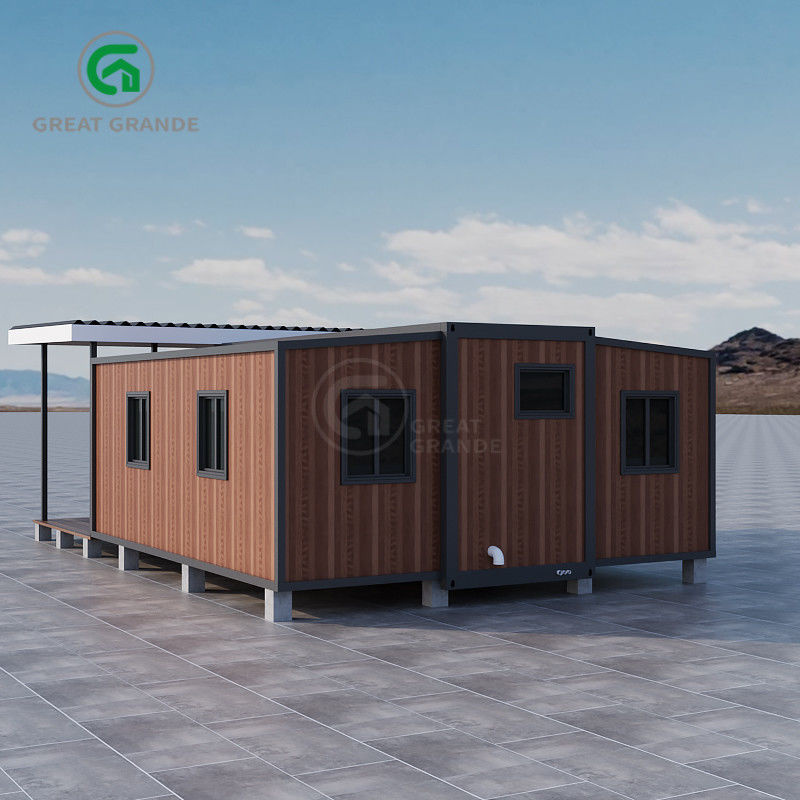 Casa prefabbricata espandibile resistente alle intemperie Valore R 2,95K.m/W Trasporto conveniente