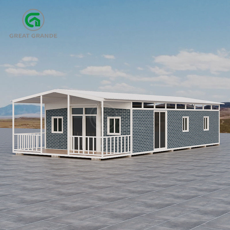 Casa portatile estensibile, conveniente e pratica per le soluzioni di abitazione temporanea