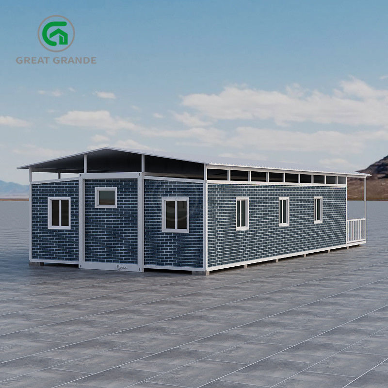 Casa portatile estensibile, conveniente e pratica per le soluzioni di abitazione temporanea