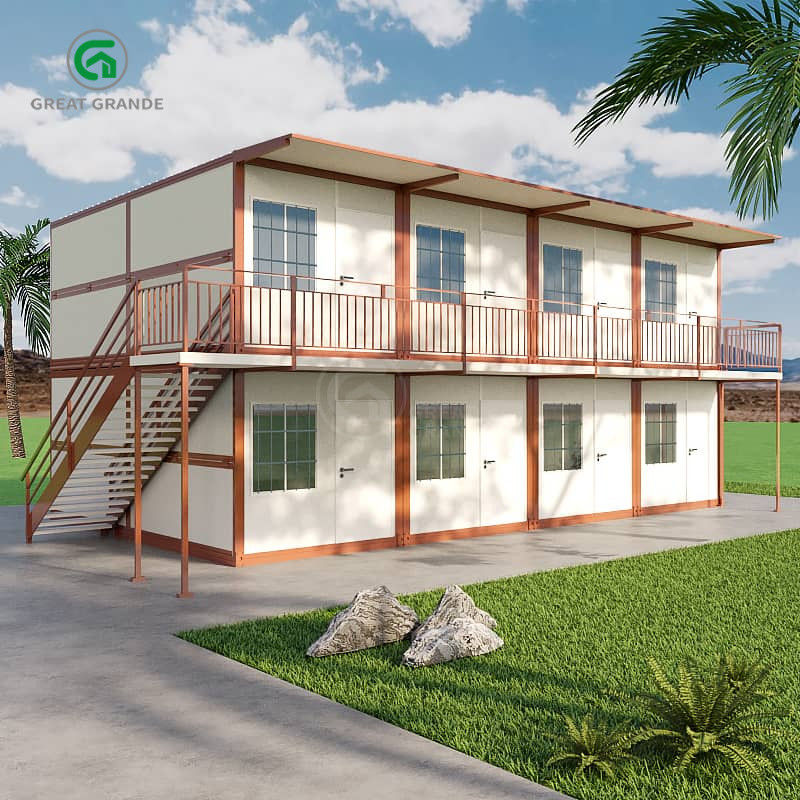 Container Porta anti-furto in acciaio speciale Container pieghevole Casa con 15 anni di vita