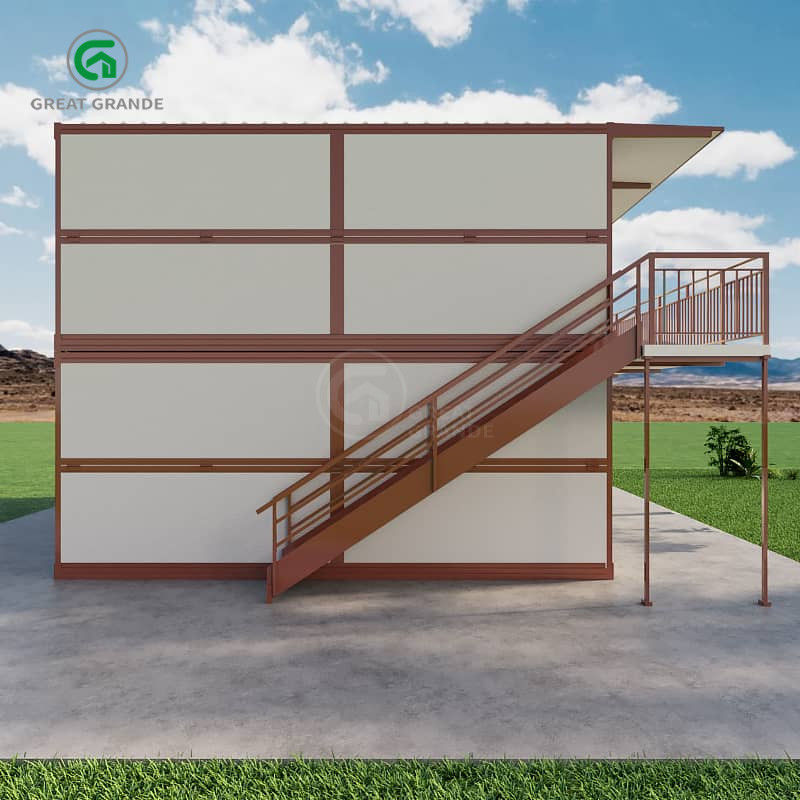 Container Porta anti-furto in acciaio speciale Container pieghevole Casa con 15 anni di vita