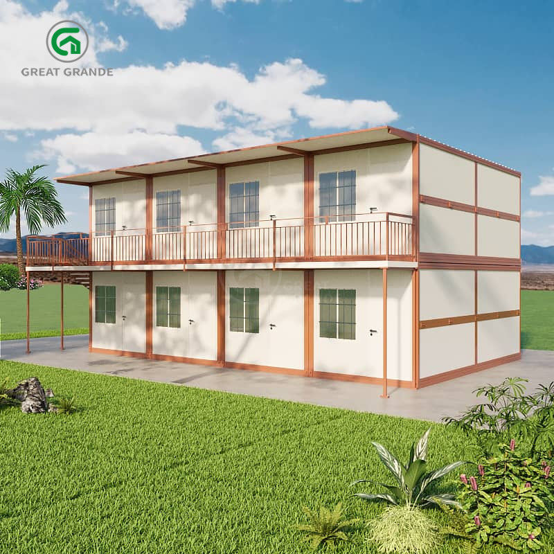 Container Porta anti-furto in acciaio speciale Container pieghevole Casa con 15 anni di vita